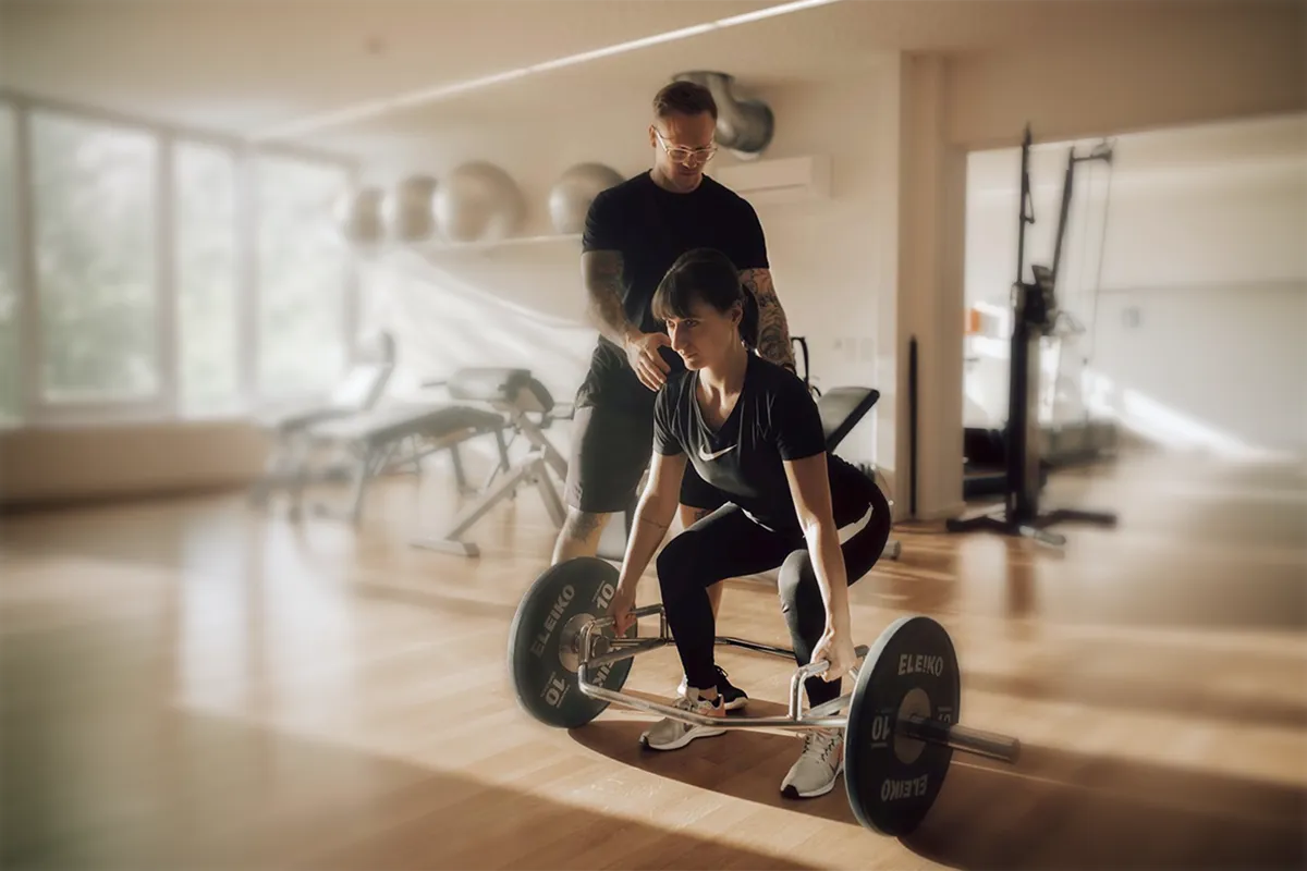 Siege entstehen im Kopf: wingwave Coach Giulia Barile beim Training