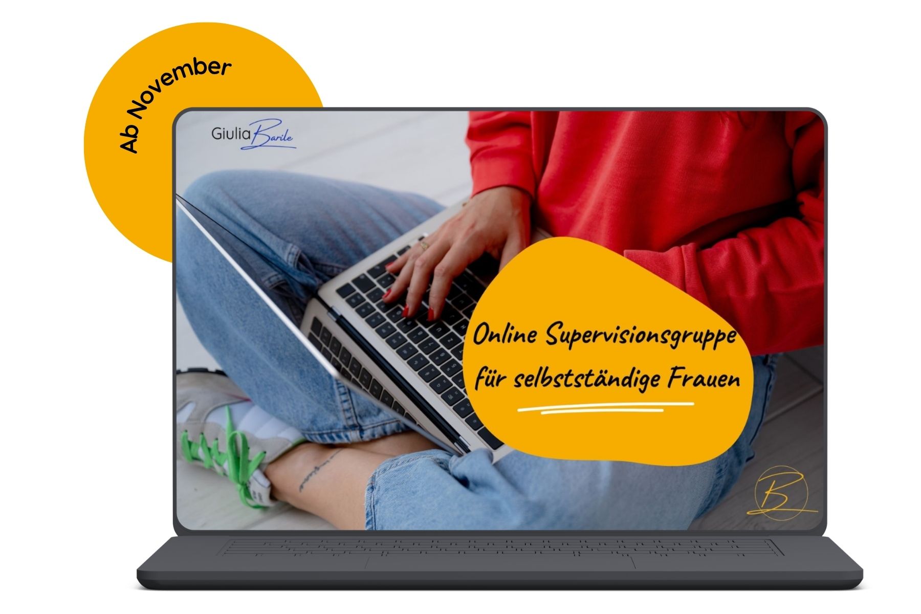 MockUp Online-Supervisionsgruppe für selbstständige Frauen von Giulia Barile an November
